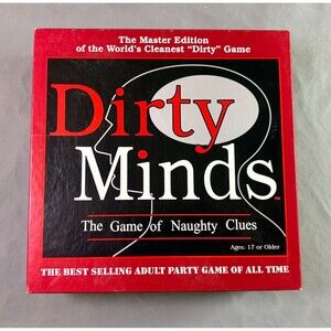 Dirty Minds Master Edition Adult Party Board Game: The Game of Naughty Clues